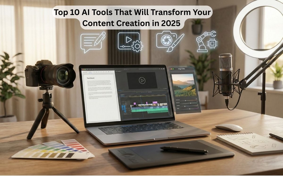 Top 10 AI Tools That Will Transform Your Content Creation in 2025