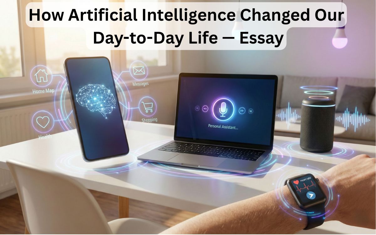 How Artificial Intelligence Changed Our Day-to-Day Life — Essay